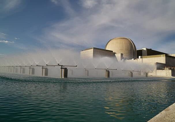 Cooling ponds at the Palo Verde Nuclear Generating Plant